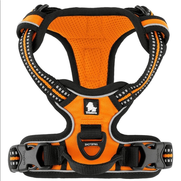TRUE LOVE Adjustable No-Pull Dog Harness Reflective 3M Polyester Size Medium - Picture 5 of 8